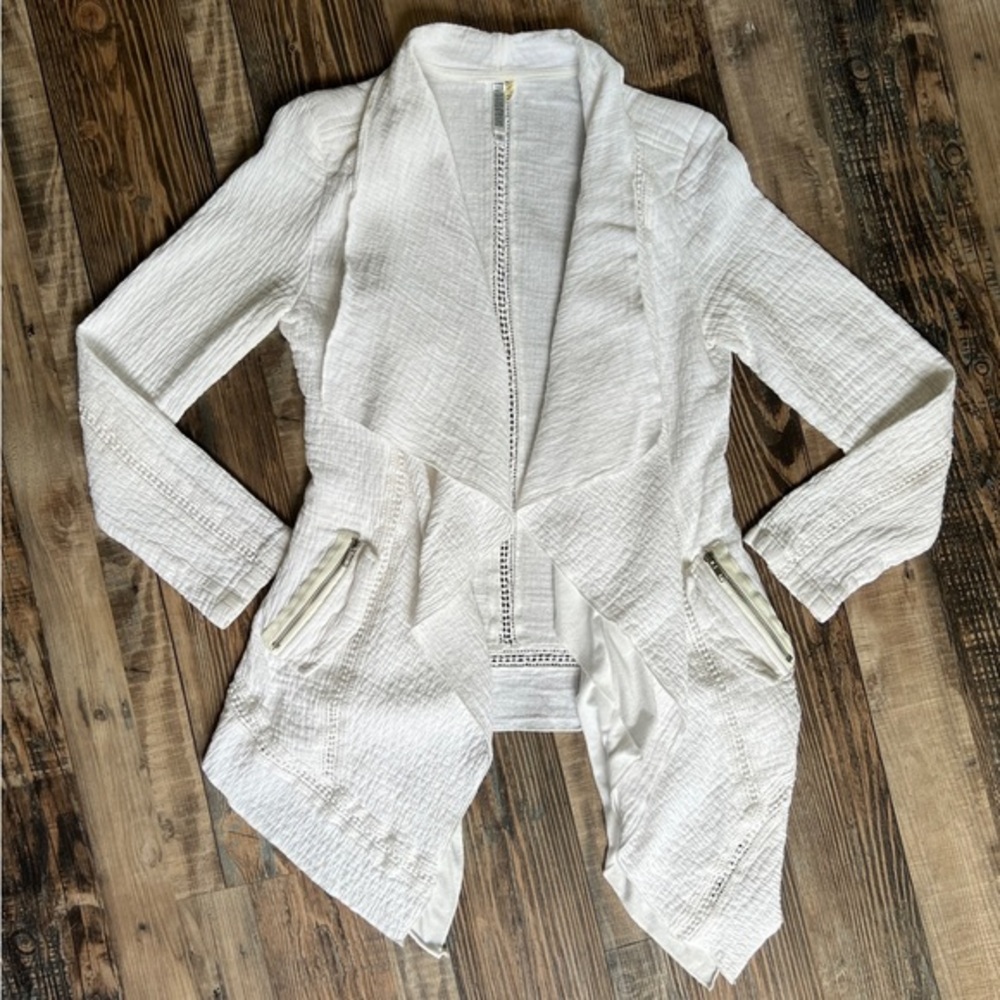 Molio Relio Cotton Cardigan With Shoulder Pads‎